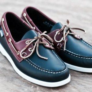 Brown and Red Sebago
